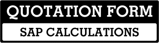 SAP Calculations Quote  For Lincolnshire